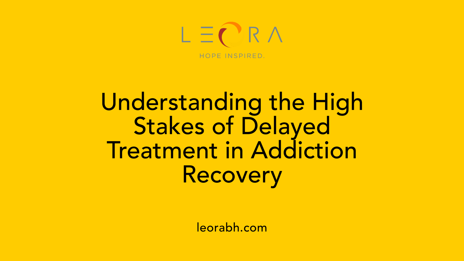 Understanding the High Stakes of Delayed Treatment in Addiction Recovery