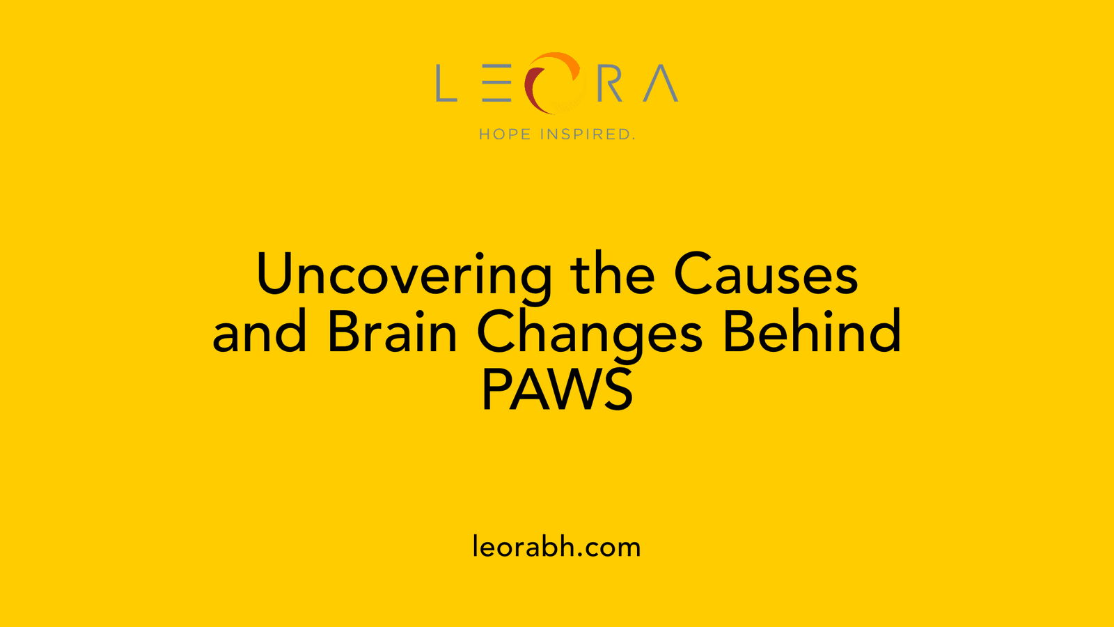 Uncovering the Causes and Brain Changes Behind PAWS