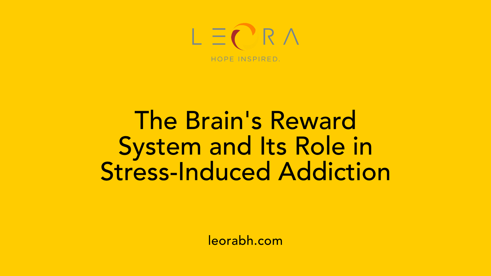 The Brain's Reward System and Its Role in Stress-Induced Addiction