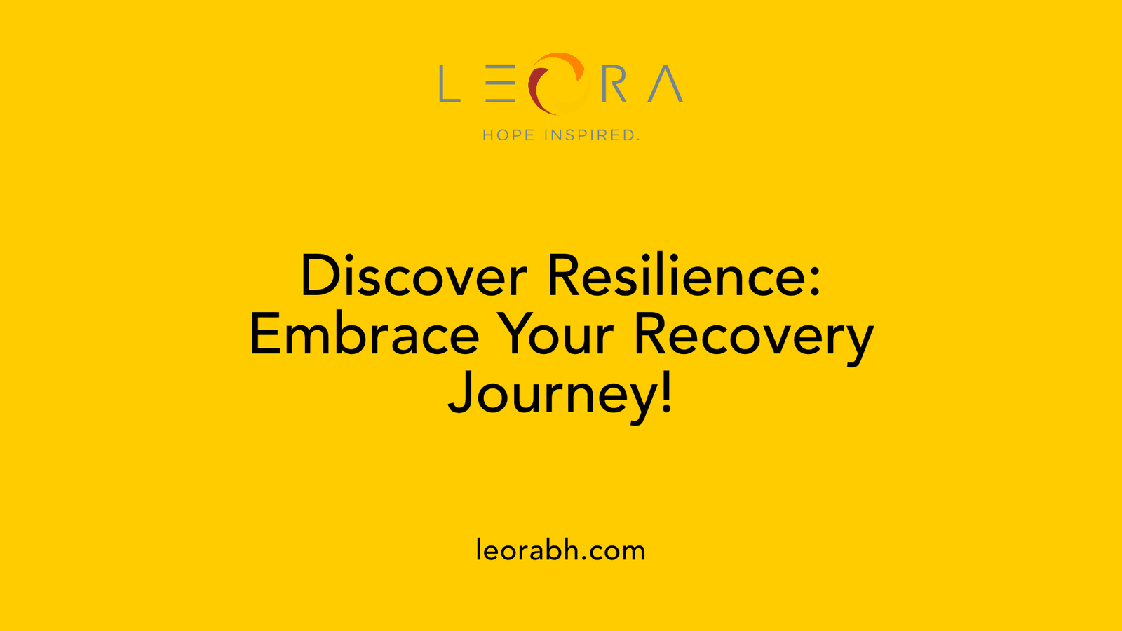 Discover Resilience: Embrace Your Recovery Journey!